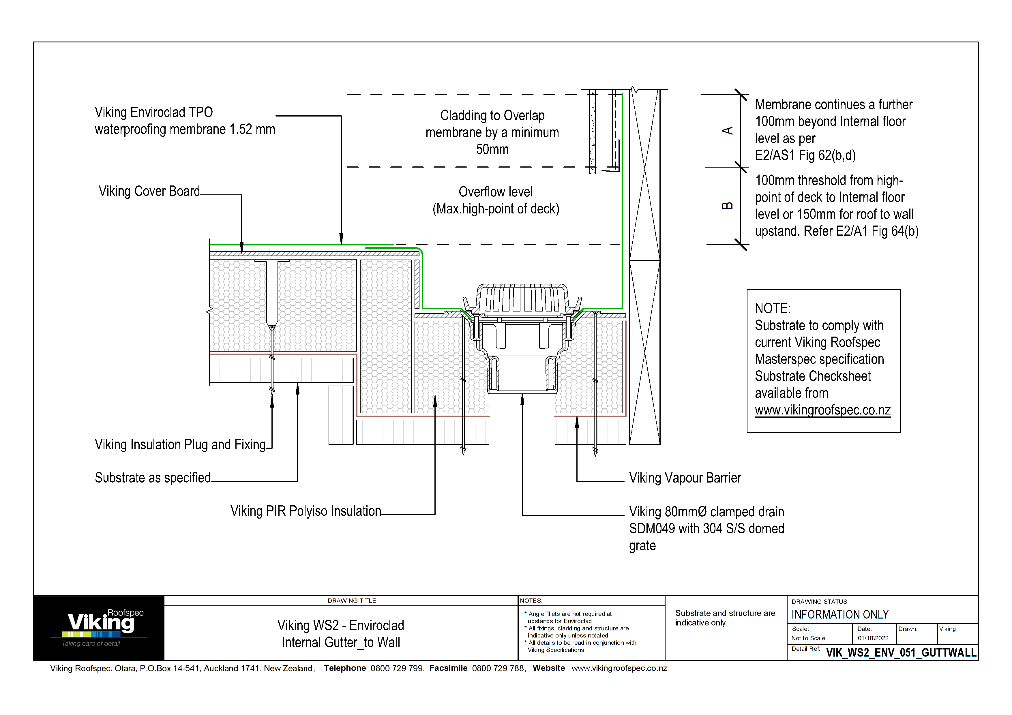 Internal Gutter to Wall 051