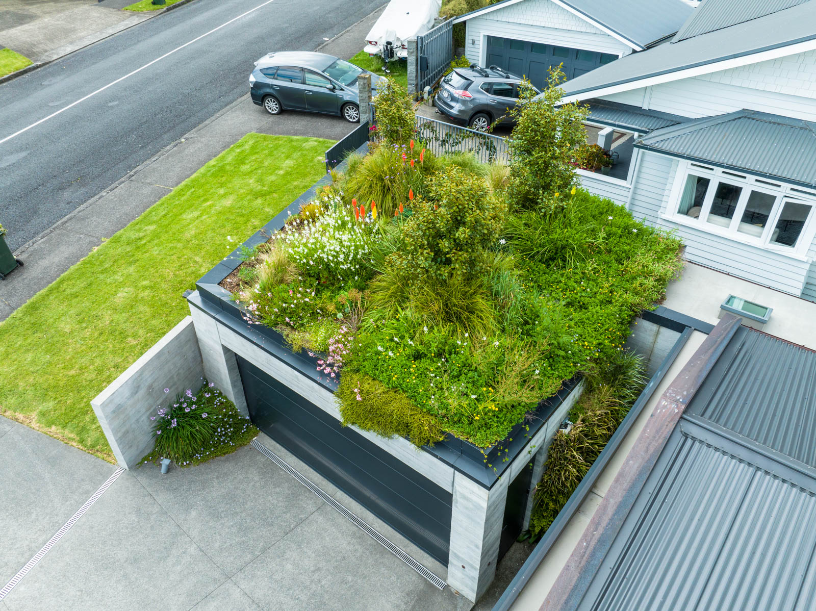 'Bare' Wasn't an Option. Roof Garden to the Rescue