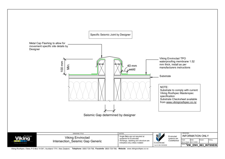 Intersection - Seismic Gap Generic 063