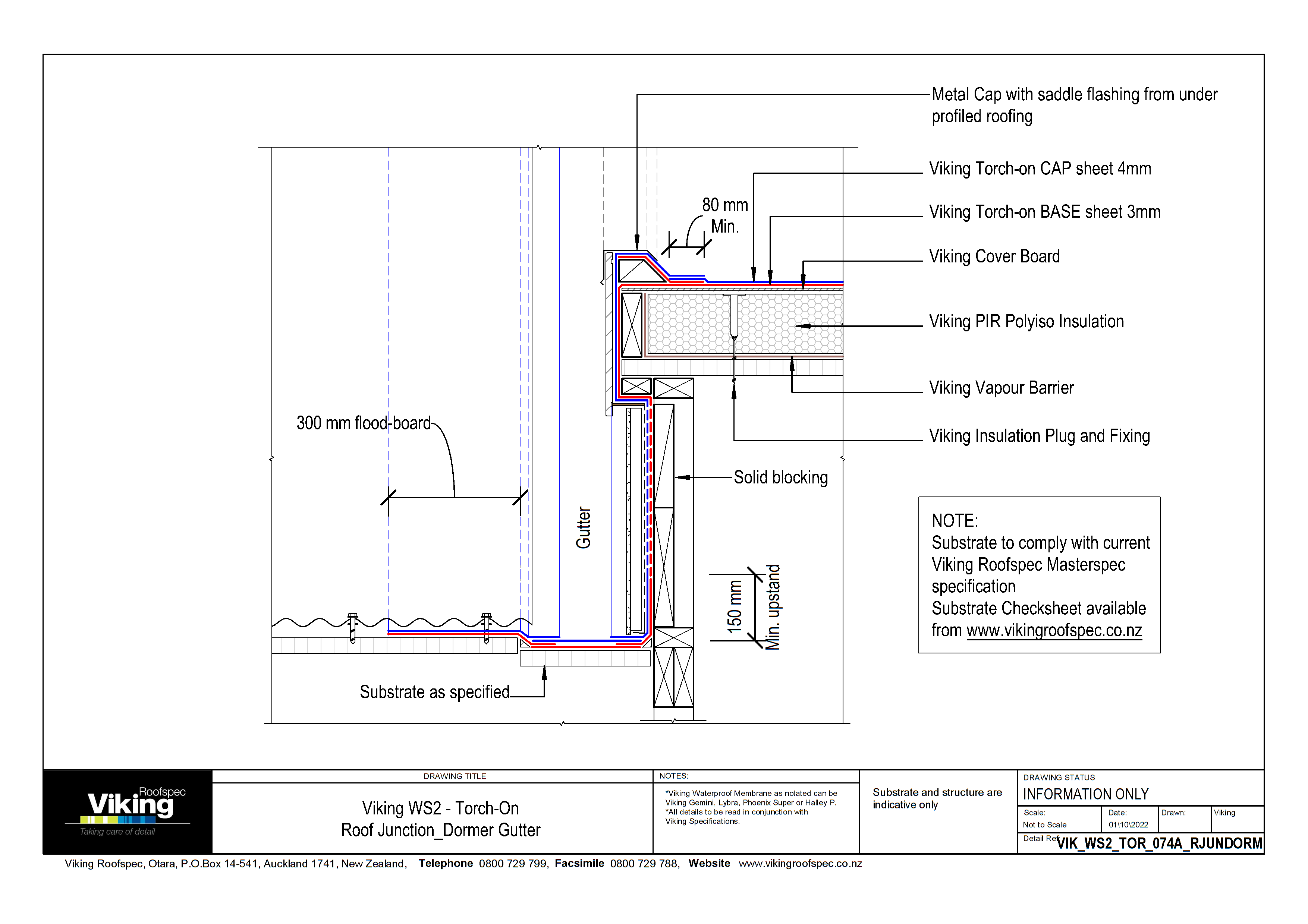 Junction - Dormer Gutter 074a