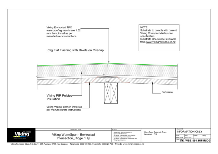 Intersection - Ridge / Hip 064