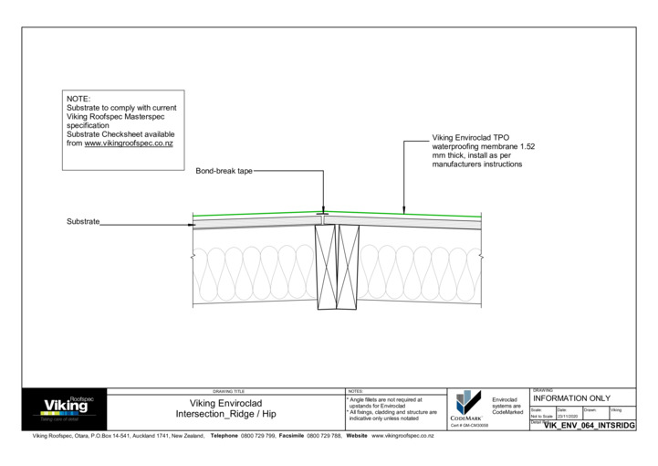 Intersection - Ridge / Hip 064