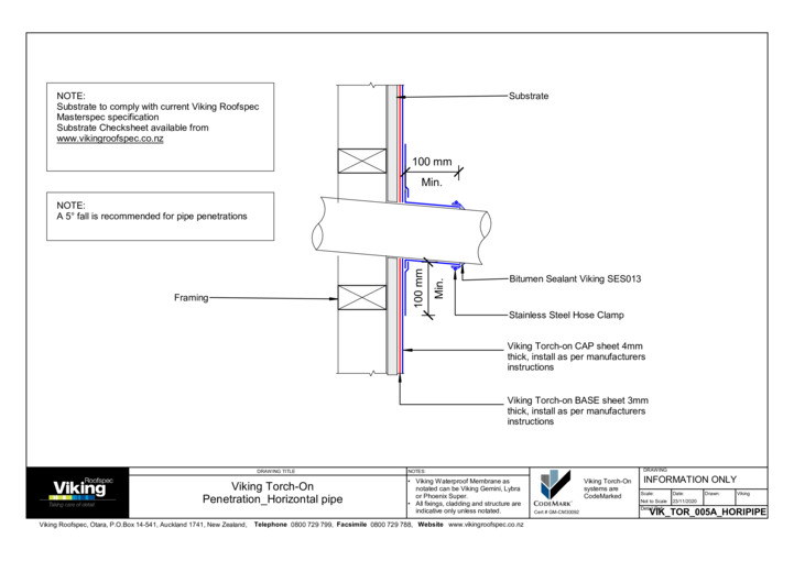Horizontal Pipe 005a