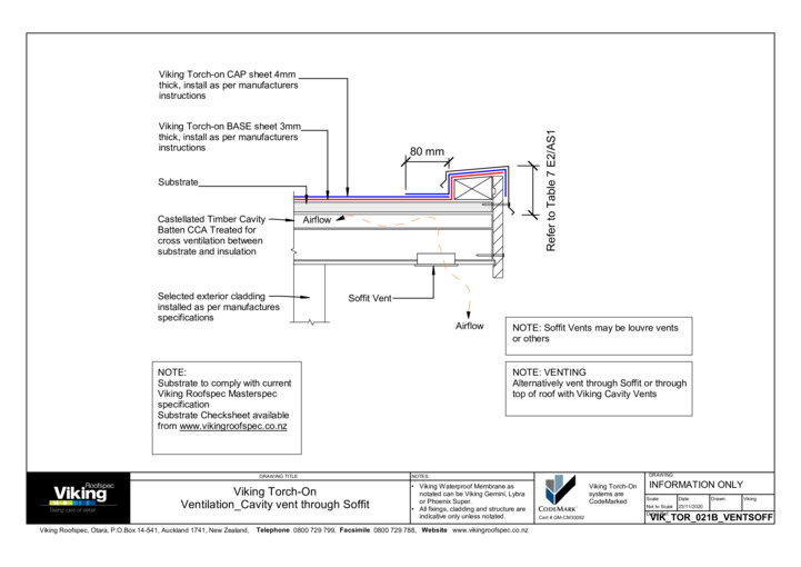 Ventilation Vent through Soffit 021b