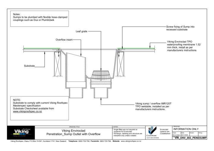 Sump Outlet w Overflow 003