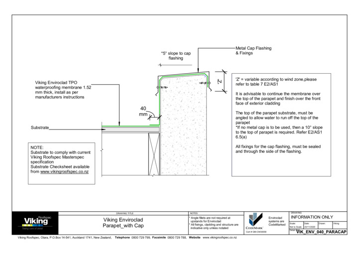 Parapet with Cap 040