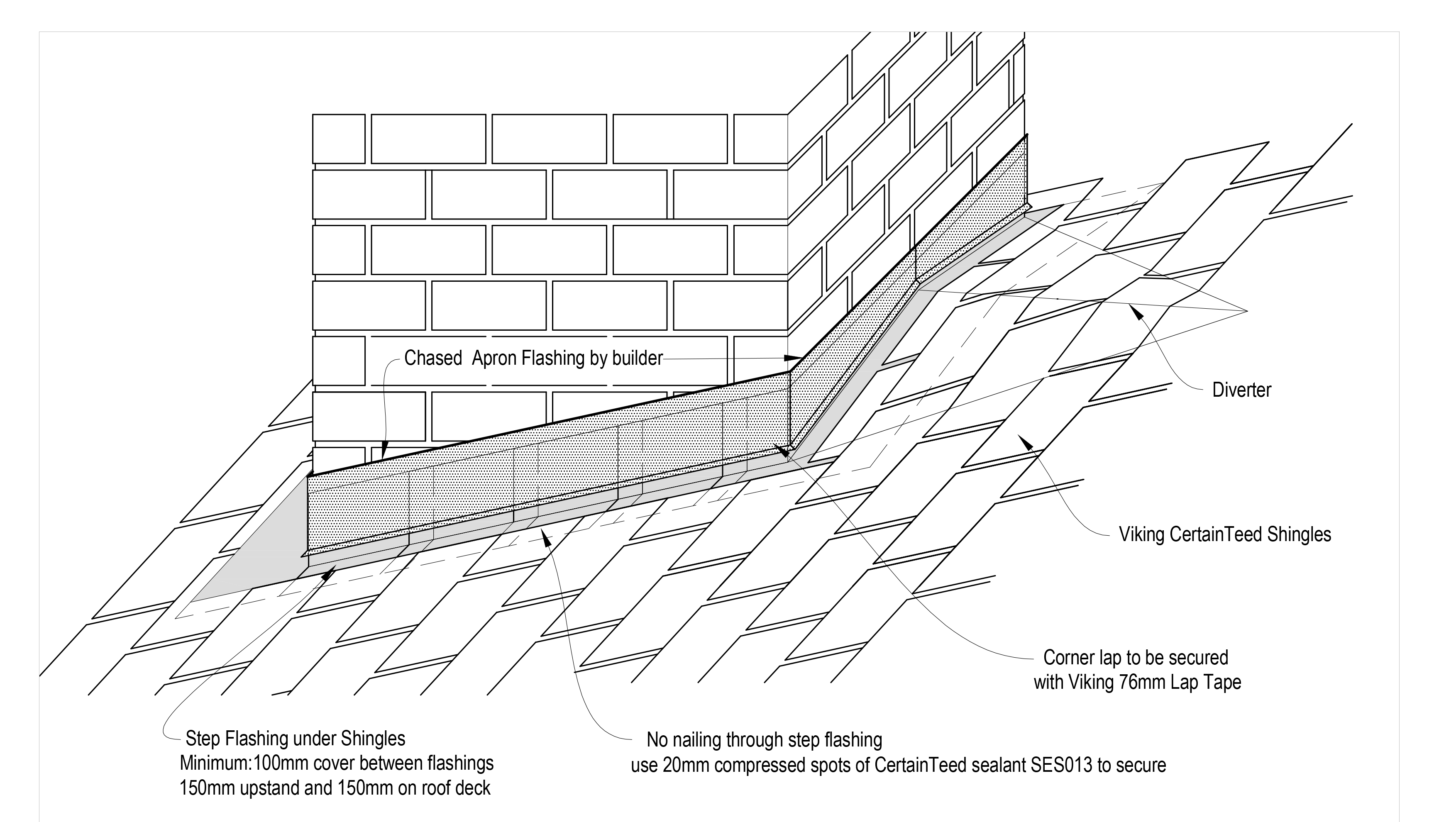 Chimney and Chase Detail CT12