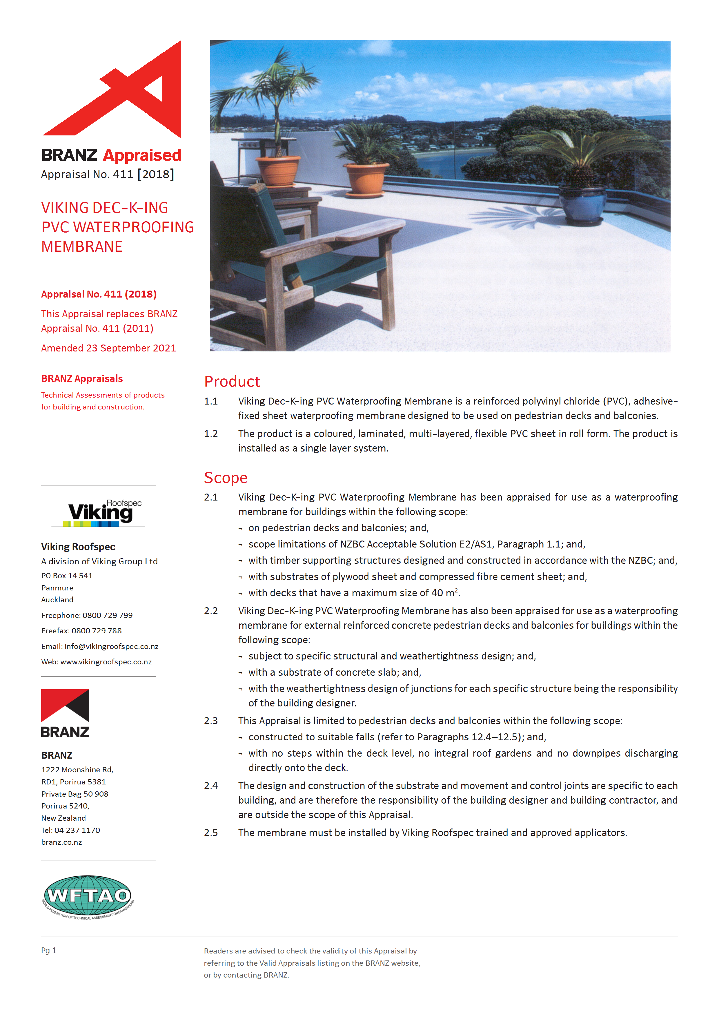 Dec-K-ing BRANZ Appraisal