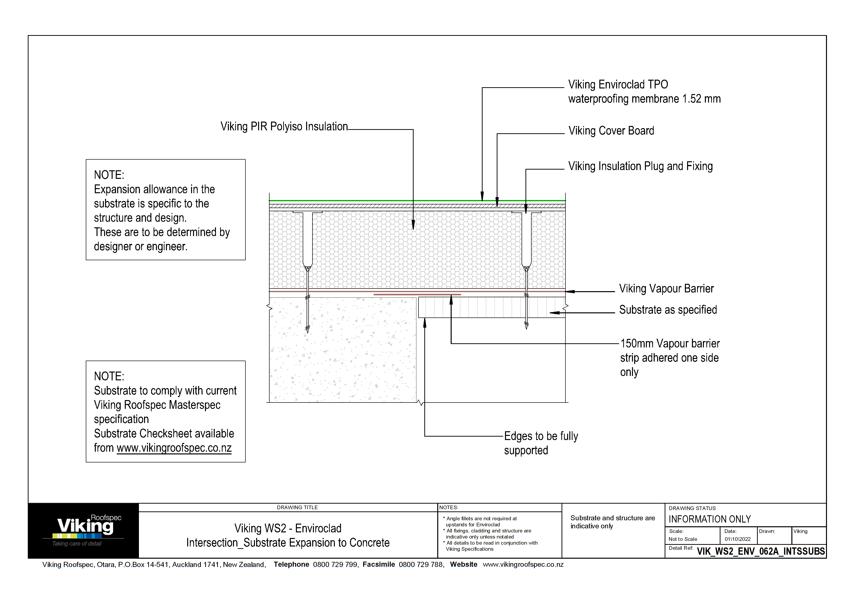 Intersection - Substrate Expansion to Concrete 062a