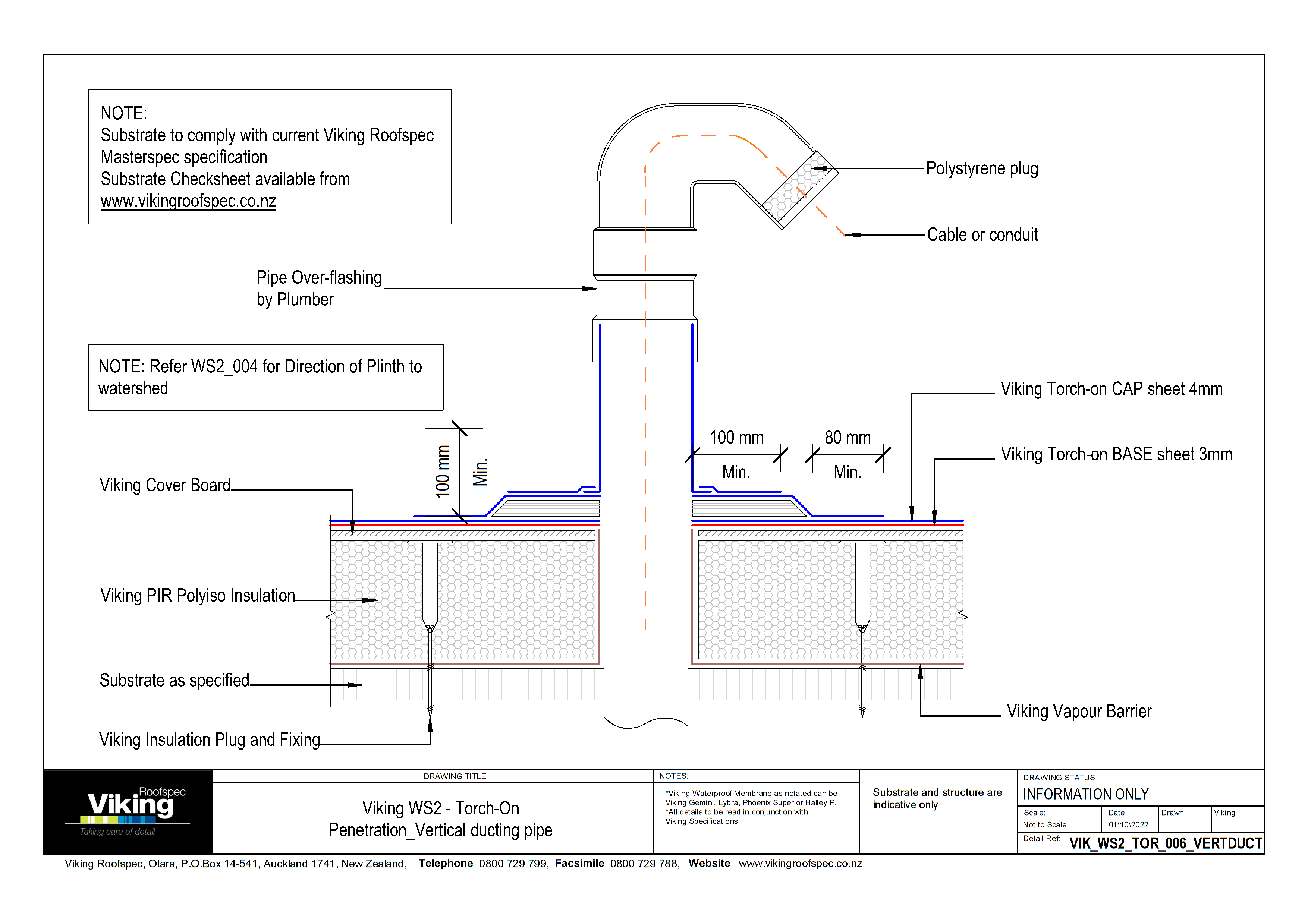 Vertical Ducting Pipe 006