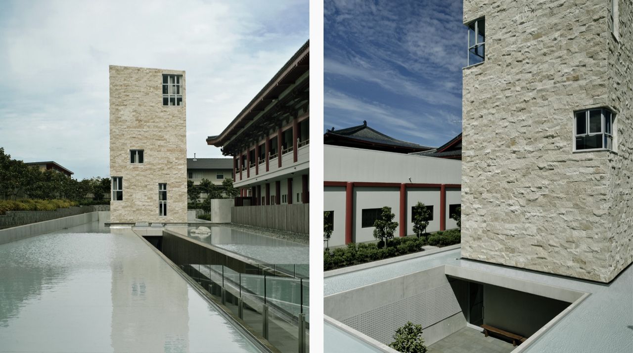 Watertight Infinity Pool - Buddhist Temple