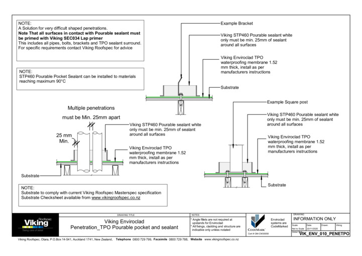 TPO Pourable Pocket and Sealant 010