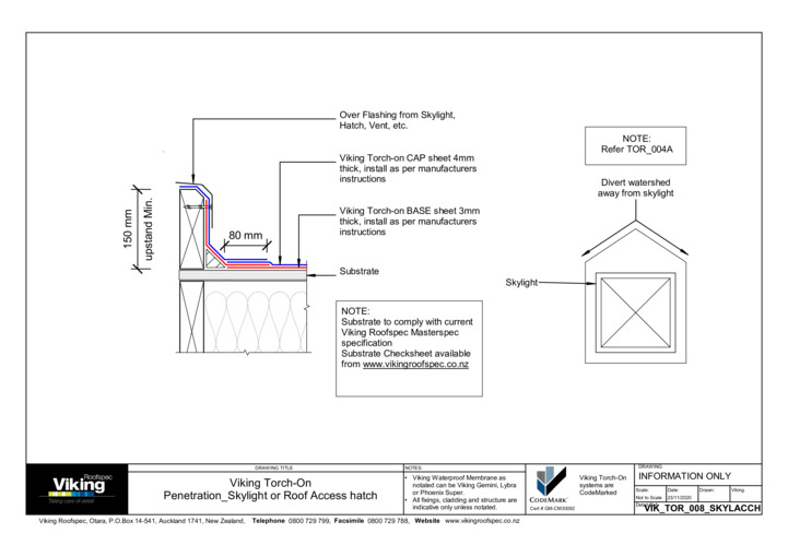 Skylight or Roof Access Hatch 008