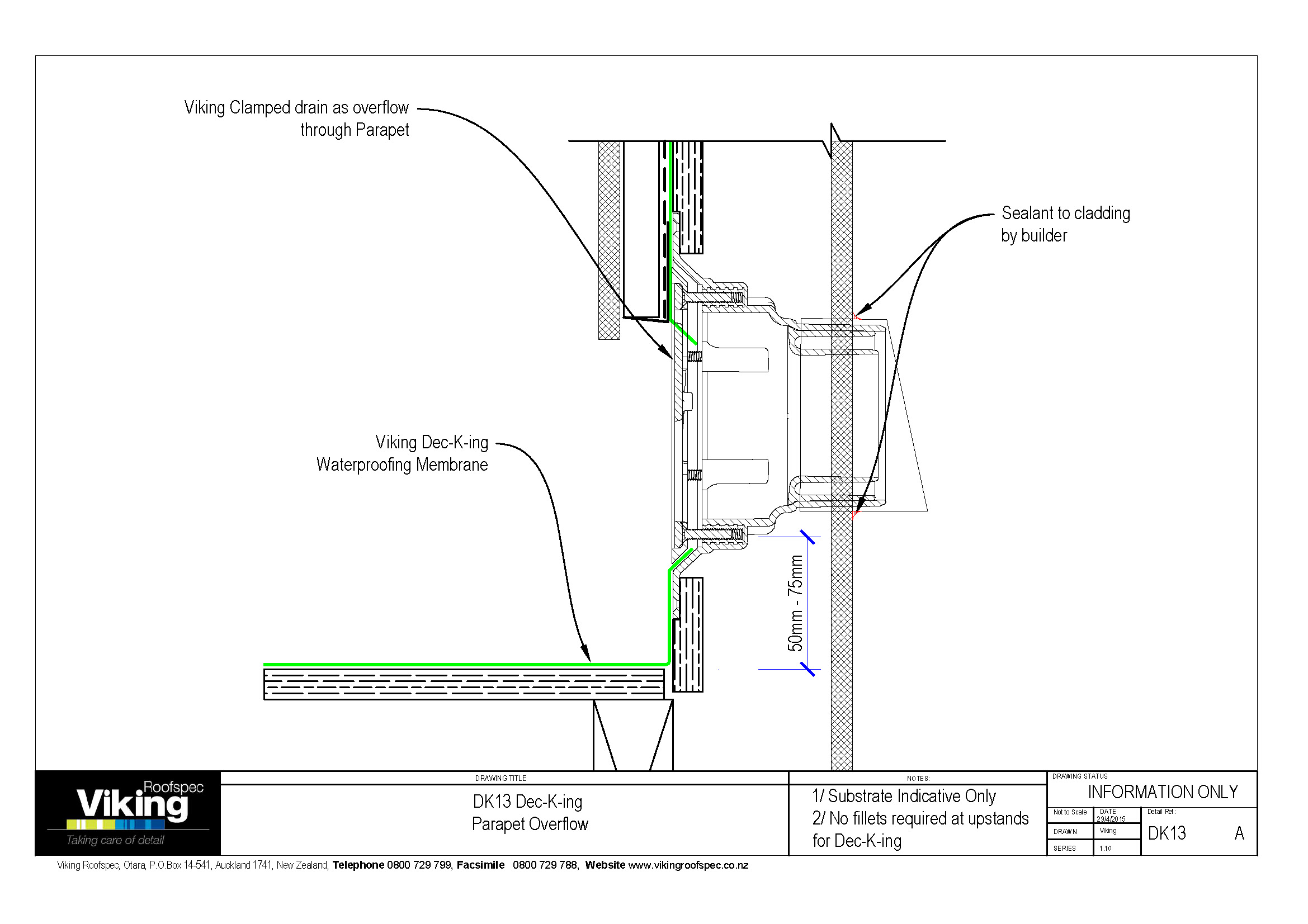 Parapet Overflow DK13