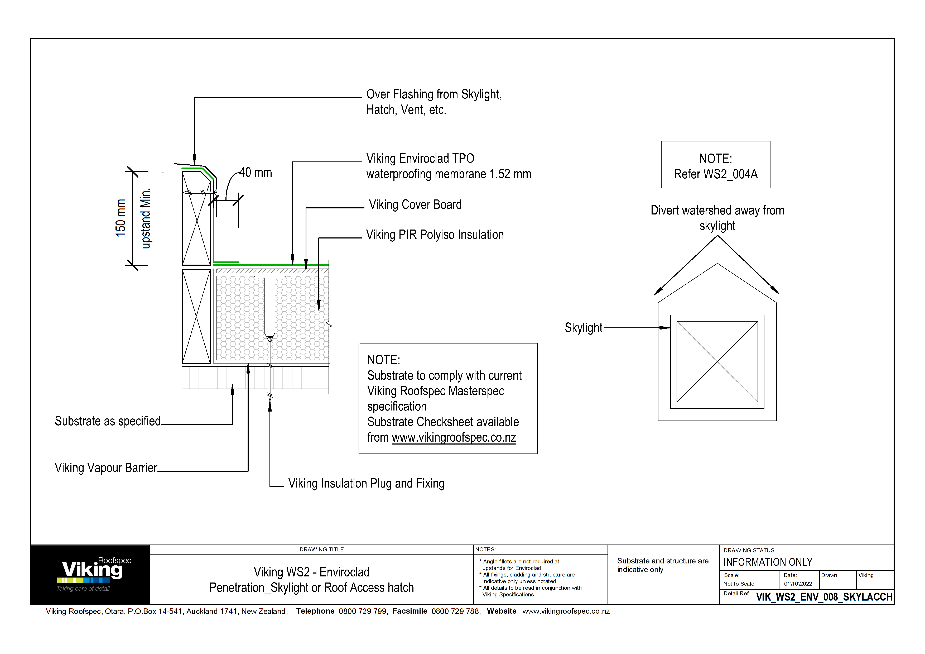 Skylight or Roof Access Hatch 008