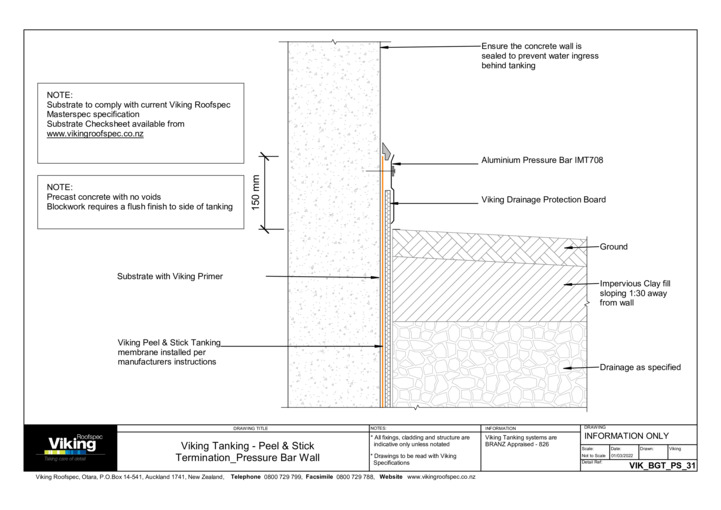 Pressure Bar Wall 31