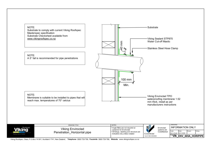 Horizontal Pipe 005a