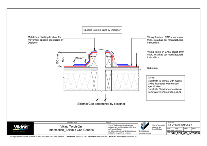 Intersection - Seismic Gap Generic 063