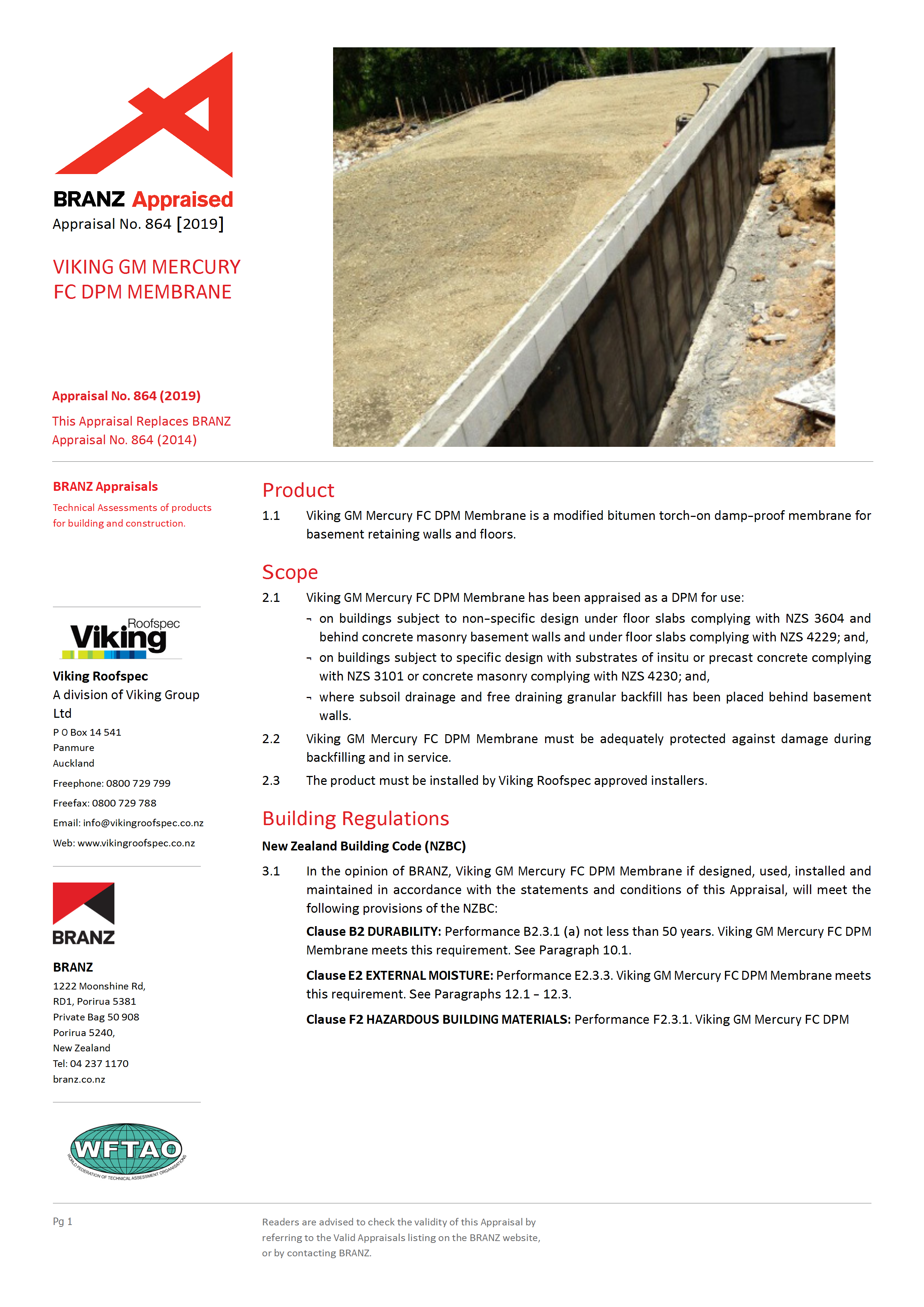 Mercury FC BRANZ Appraisal