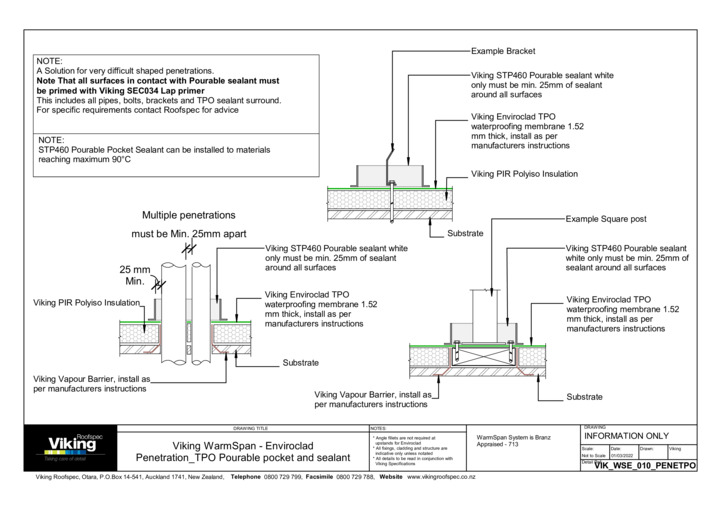 TPO Pourable Pocket and Sealant 010