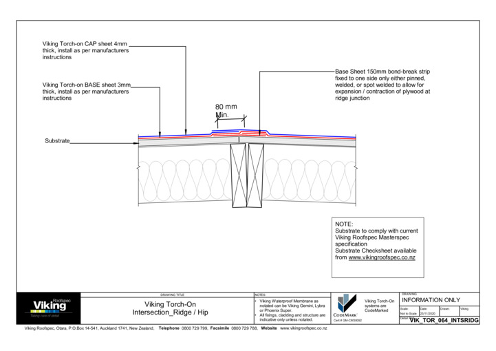 Intersection - Ridge / Hip 064